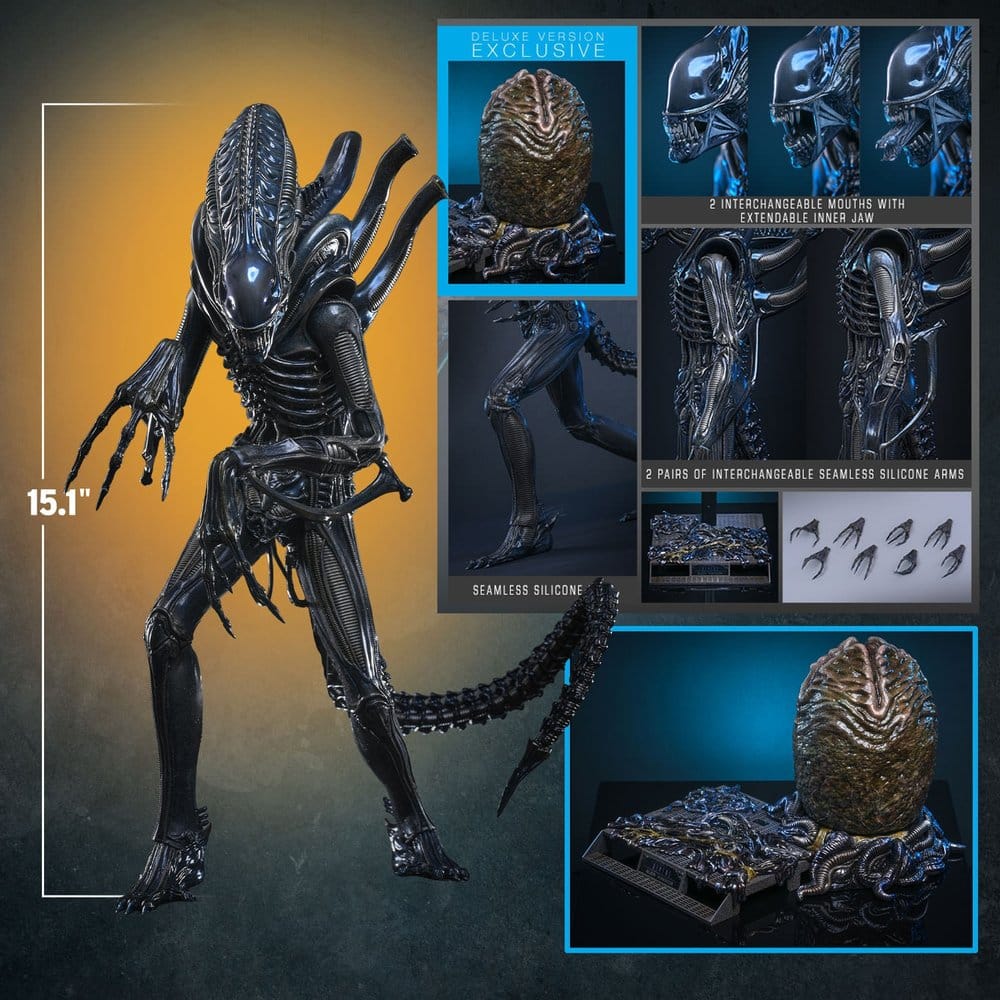 Hot Toys Aliens Alien Warrior Deluxe Version 1/6 Actionfigur