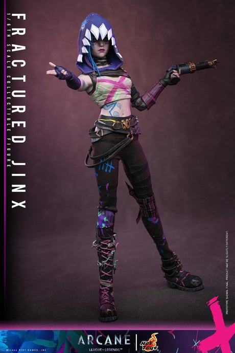 Hot Toys Arcane Fractured Jinx 1/6 Actionfigur