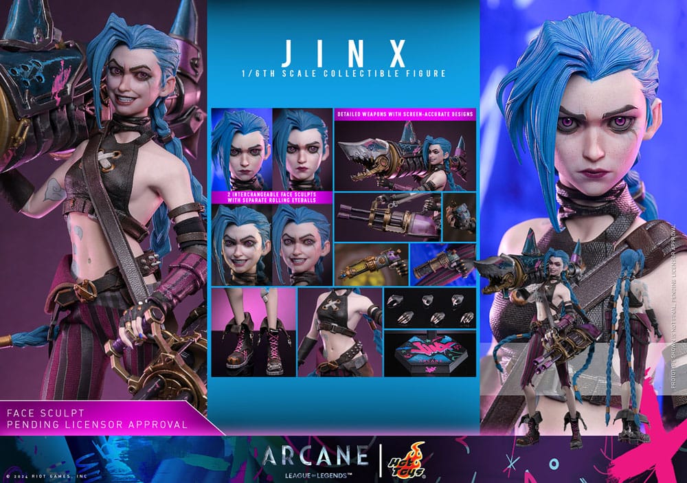 Hot Toys Arcane Jinx 1/6 Actionfigur