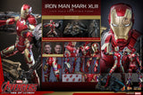 Hot Toys Avengers: Age of Ultron Movie Masterpiece Diecast Actionfigur 1/6 Iron Man Mark XLIII (2.0) (Deluxe Version)