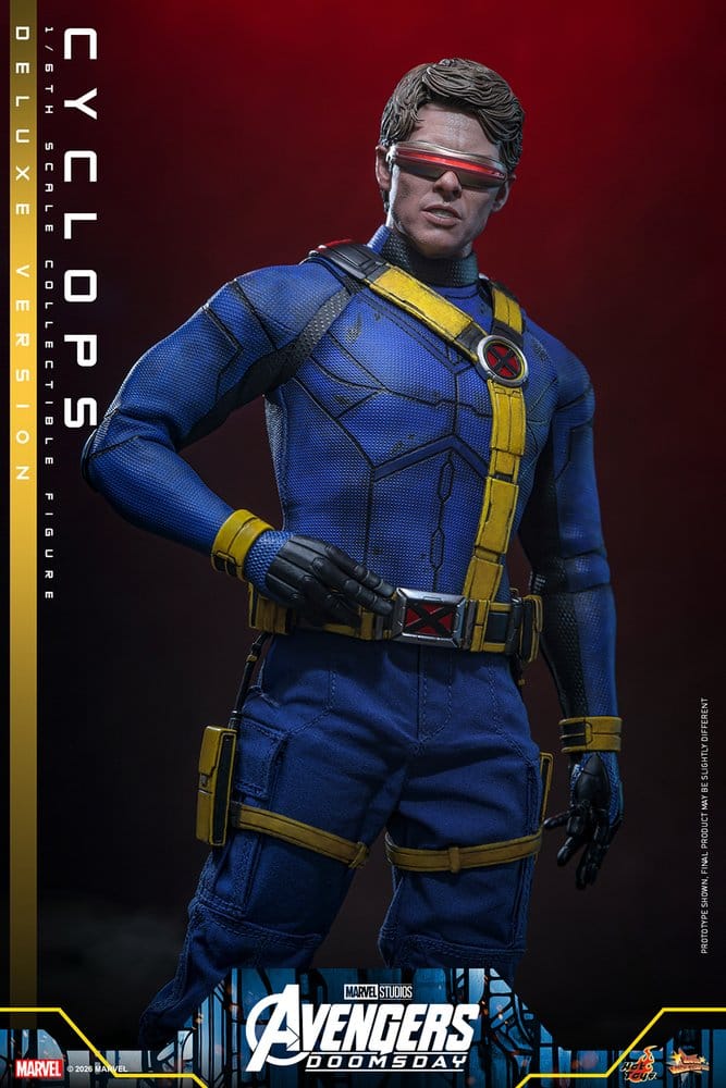Hot Toys Avengers Doomsday Cyclops Deluxe Version 1/6 Actionfigur