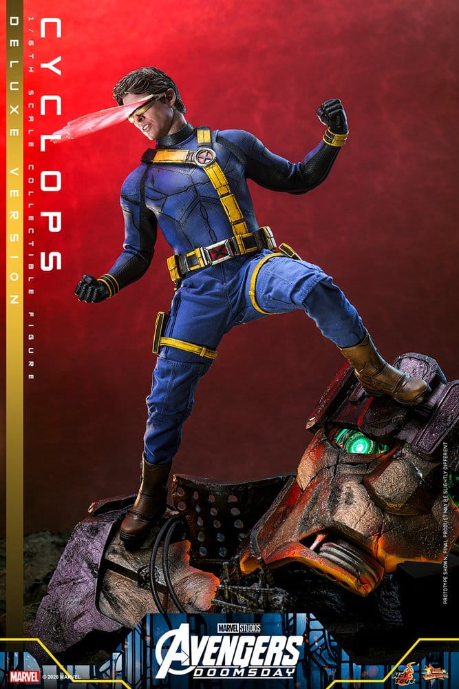 Hot Toys Avengers Doomsday Cyclops Deluxe Version 1/6 Actionfigur