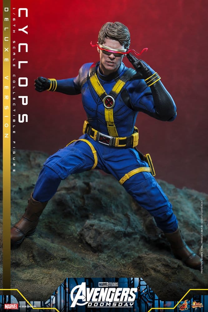 Hot Toys Avengers Doomsday Cyclops Deluxe Version 1/6 Actionfigur