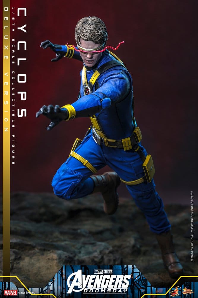 Hot Toys Avengers Doomsday Cyclops Deluxe Version 1/6 Actionfigur