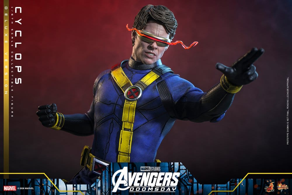 Hot Toys Avengers Doomsday Cyclops Deluxe Version 1/6 Actionfigur