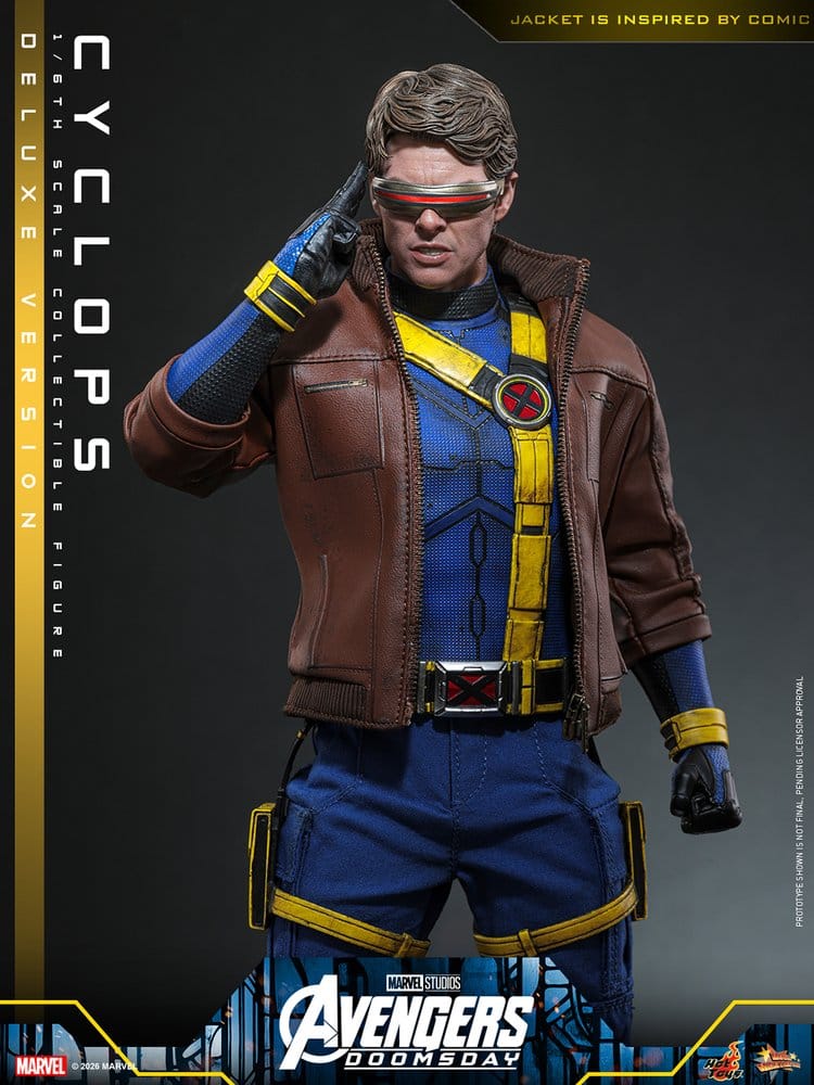 Hot Toys Avengers Doomsday Cyclops Deluxe Version 1/6 Actionfigur