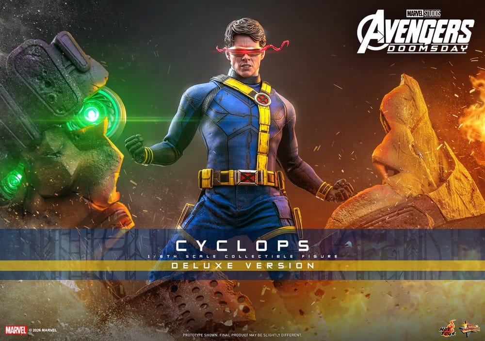 Hot Toys Avengers Doomsday Cyclops Deluxe Version 1/6 Actionfigur