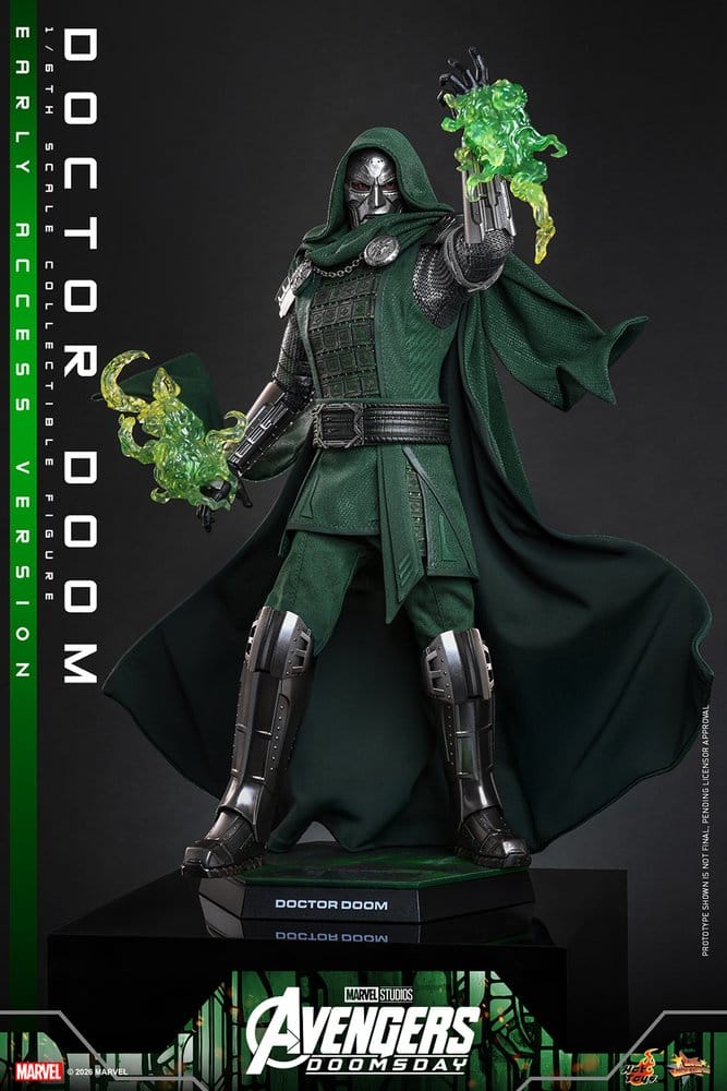 Hot Toys Avengers Doomsday Doctor Doom Movie Masterpiece 1/6 Actionfigur
