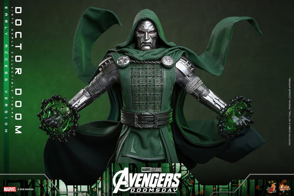 Hot Toys Avengers Doomsday Doctor Doom Movie Masterpiece 1/6 Actionfigur