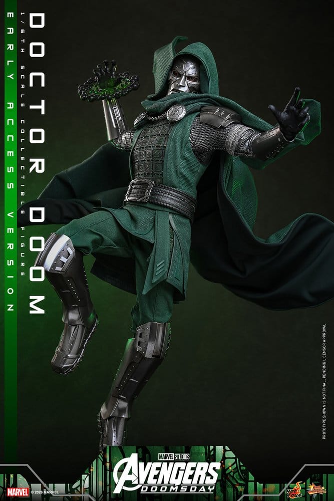 Hot Toys Avengers Doomsday Doctor Doom Movie Masterpiece 1/6 Actionfigur