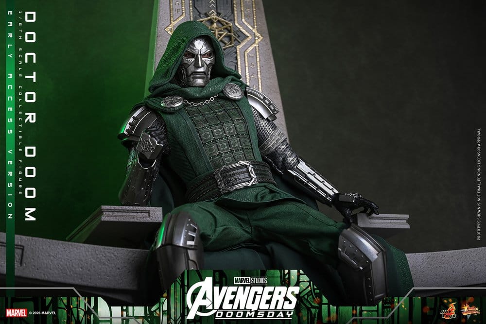 Hot Toys Avengers Doomsday Doctor Doom Movie Masterpiece 1/6 Actionfigur