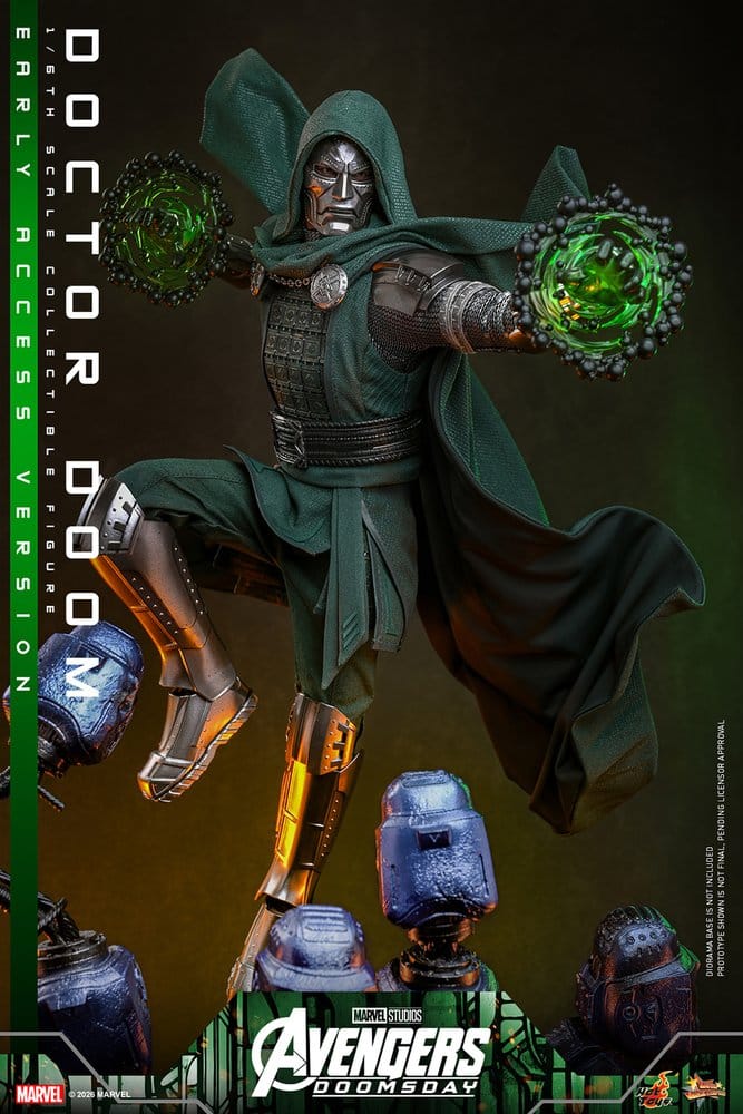 Hot Toys Avengers Doomsday Doctor Doom Movie Masterpiece 1/6 Actionfigur