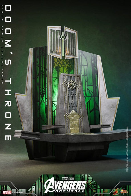 Hot Toys Avengers Doomsday Doctor Doom Thron 1/6 Actionfigurenzubehör