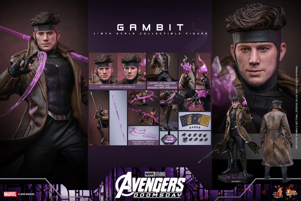Hot Toys Avengers Doomsday Gambit 1/6 Actionfigur