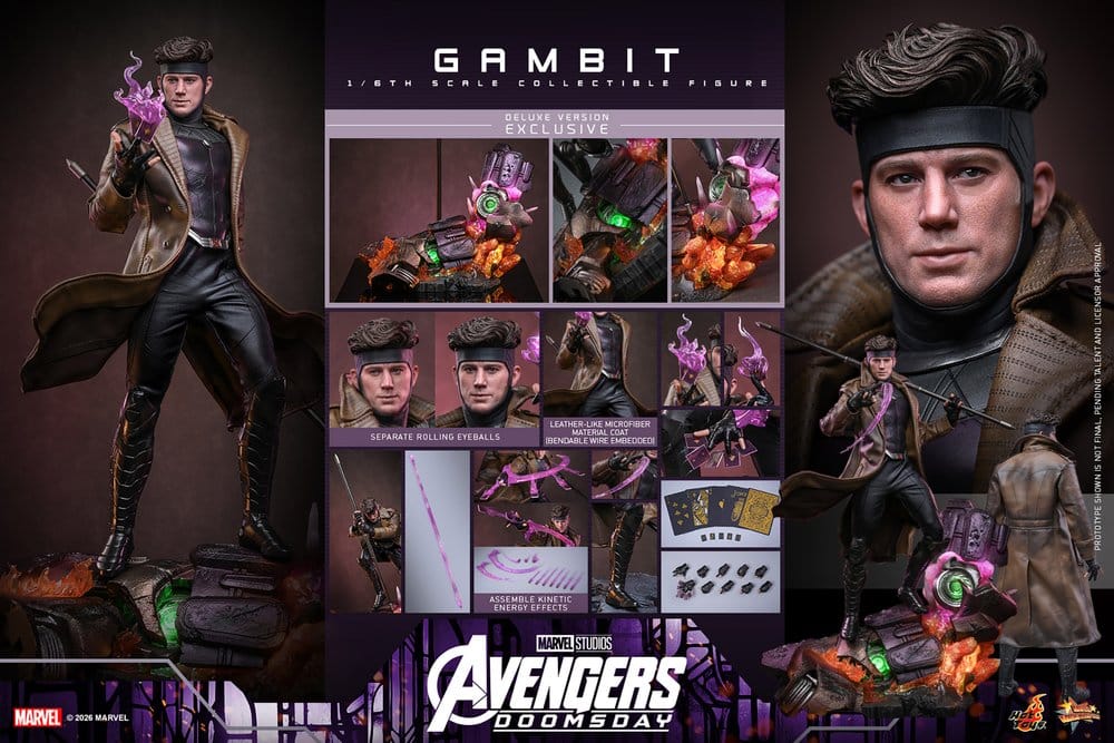 Hot Toys Avengers Doomsday Gambit Deluxe Version 1/6 Actionfigur