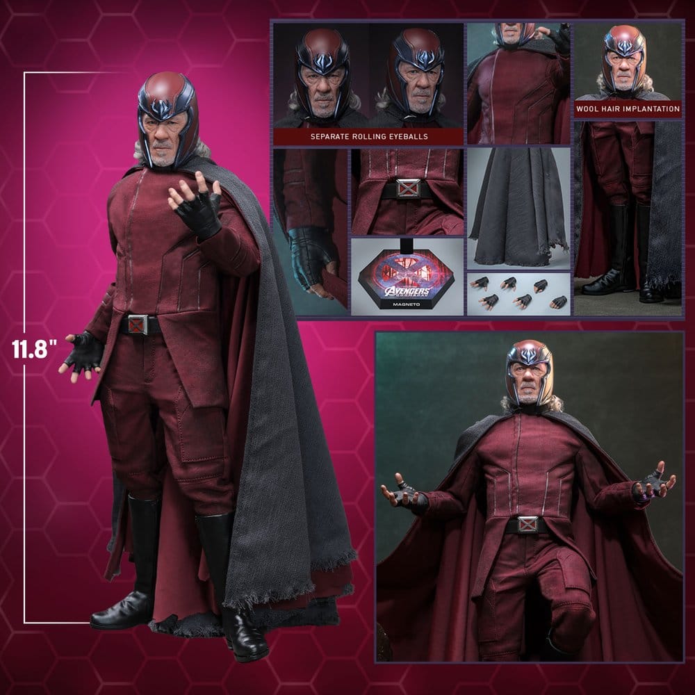 Hot Toys Avengers Doomsday Magneto 1/6 Actionfigur