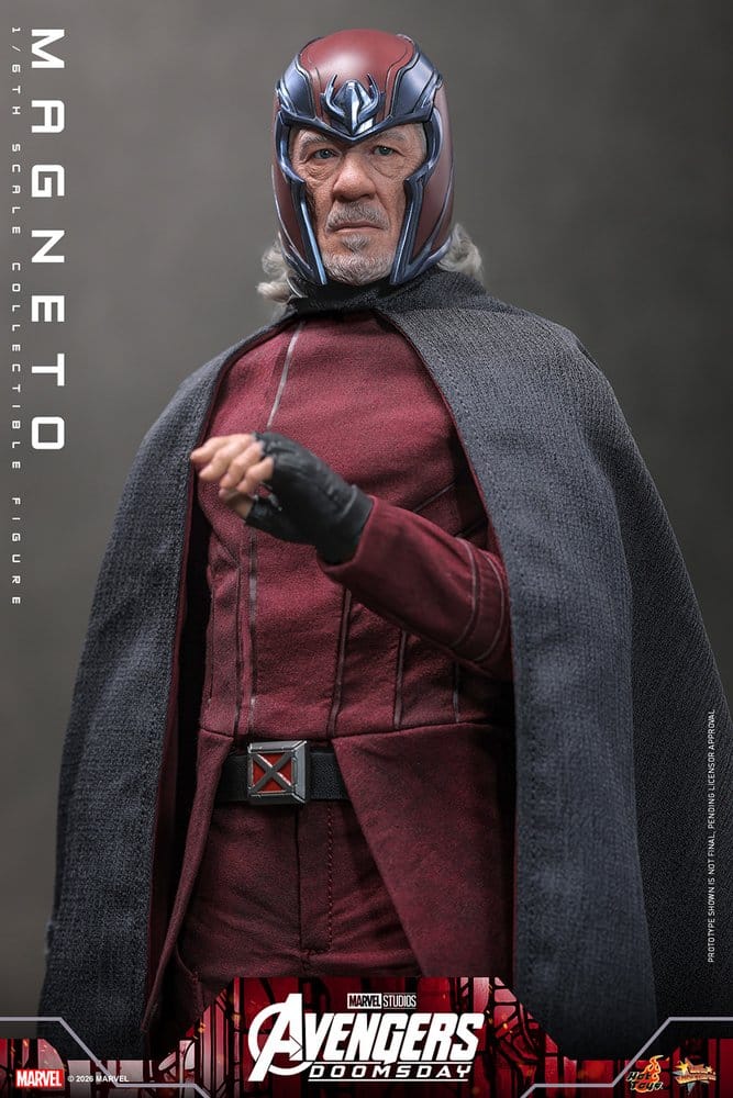 Hot Toys Avengers Doomsday Magneto 1/6 Actionfigur