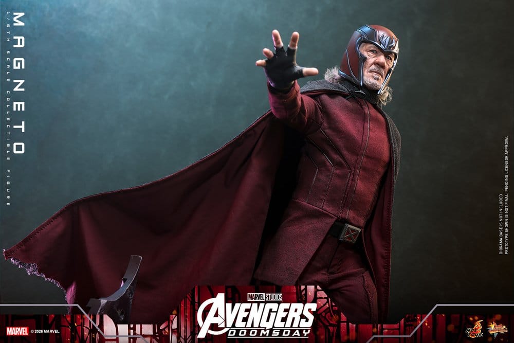 Hot Toys Avengers Doomsday Magneto 1/6 Actionfigur