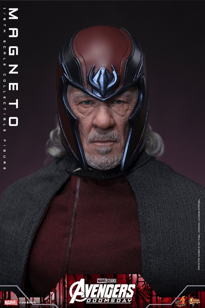 Hot Toys Avengers Doomsday Magneto 1/6 Actionfigur