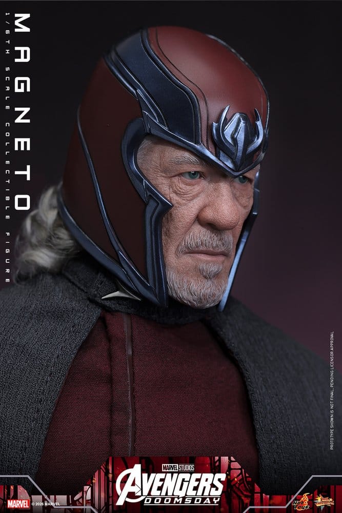 Hot Toys Avengers Doomsday Magneto 1/6 Actionfigur