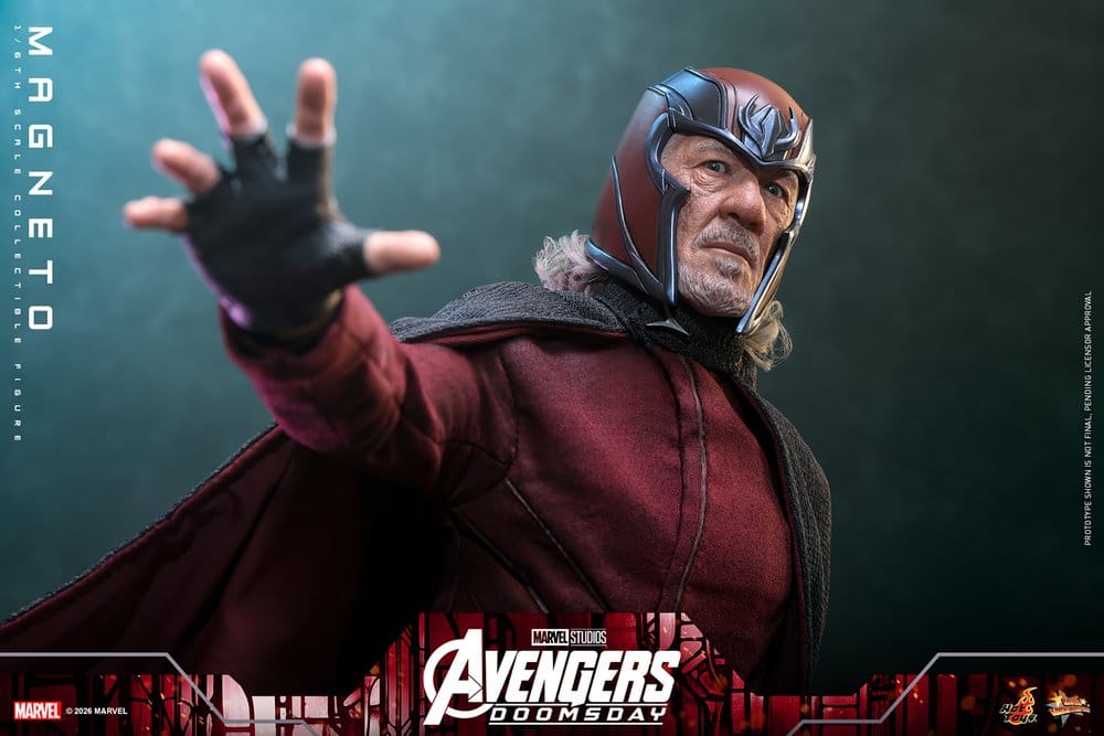 Hot Toys Avengers Doomsday Magneto 1/6 Actionfigur