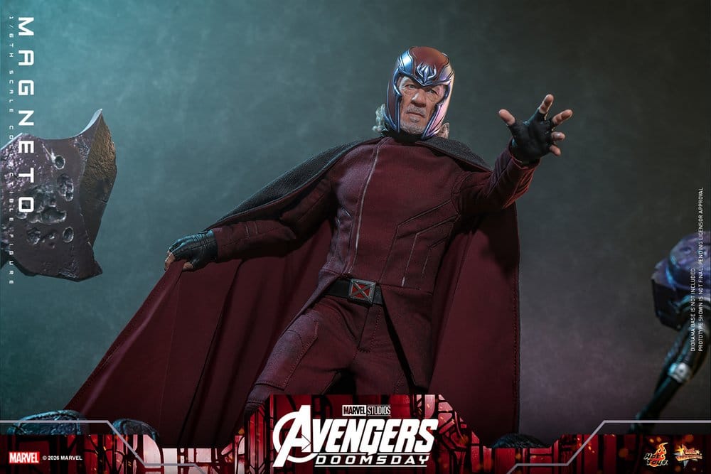 Hot Toys Avengers Doomsday Magneto 1/6 Actionfigur
