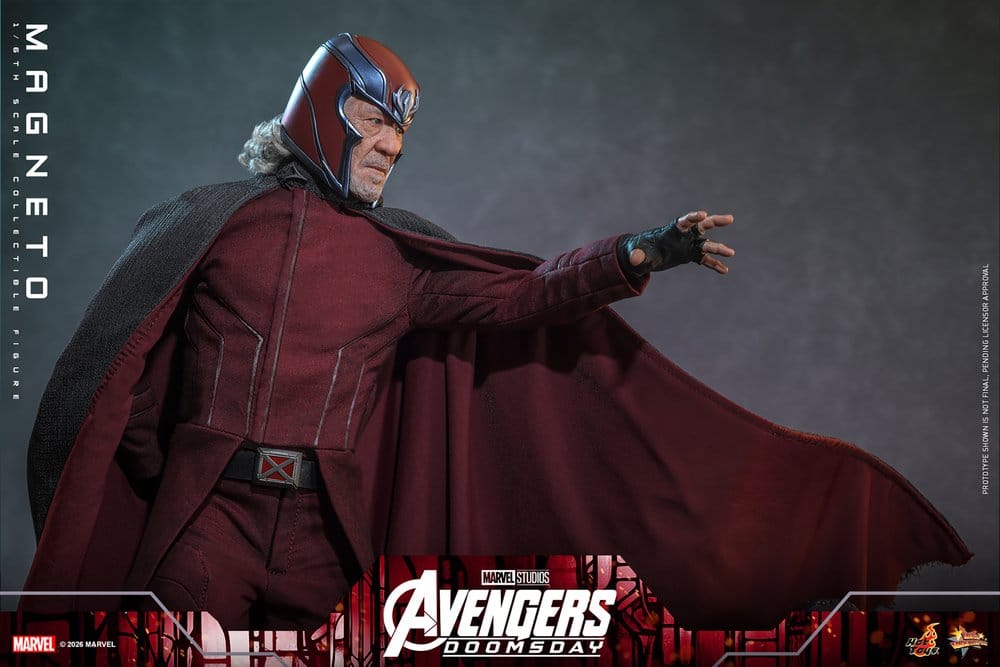 Hot Toys Avengers Doomsday Magneto 1/6 Actionfigur