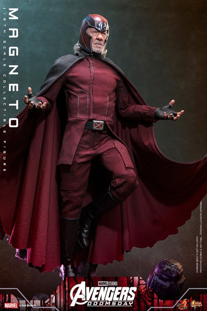 Hot Toys Avengers Doomsday Magneto 1/6 Actionfigur