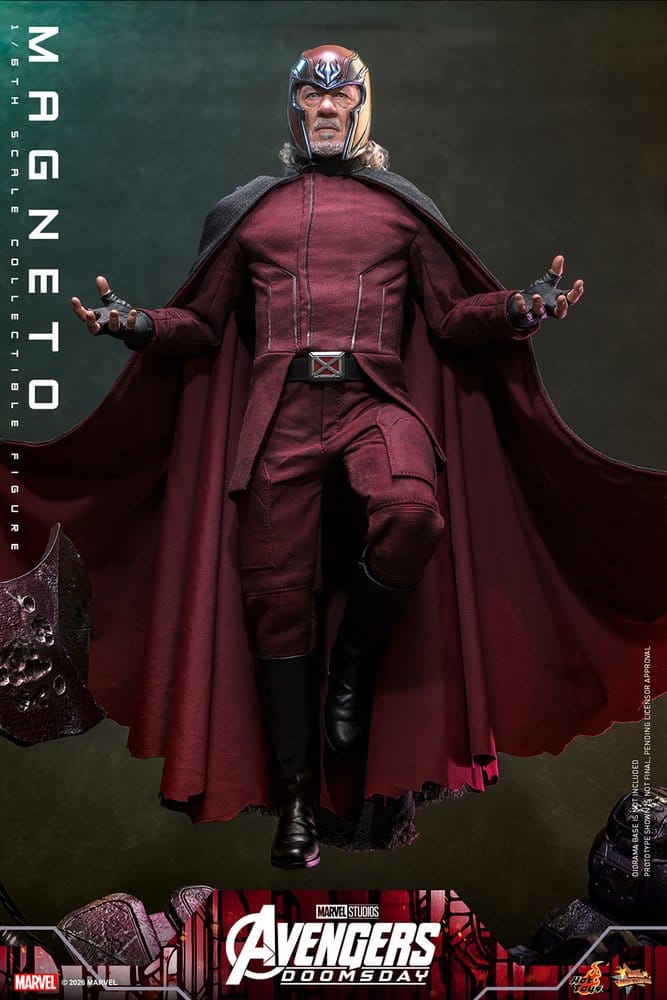 Hot Toys Avengers Doomsday Magneto 1/6 Actionfigur