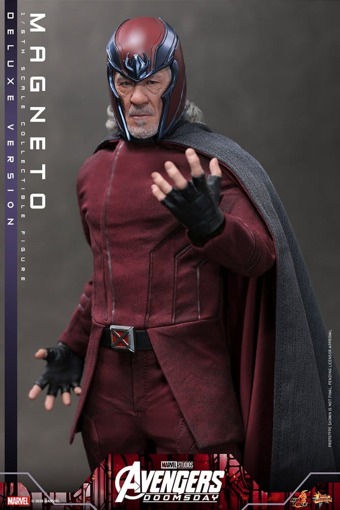 Hot Toys Avengers Doomsday Magneto Deluxe Version 1/6 Actionfigur
