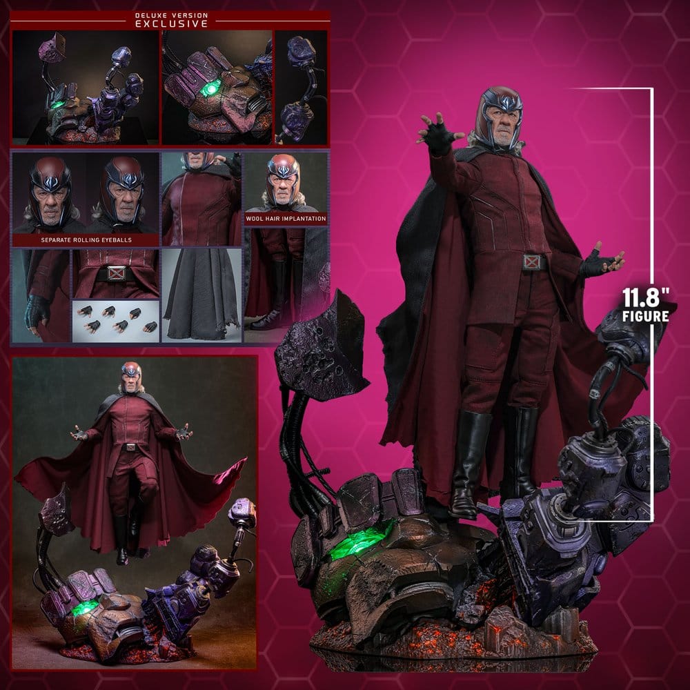 Hot Toys Avengers Doomsday Magneto Deluxe Version 1/6 Actionfigur