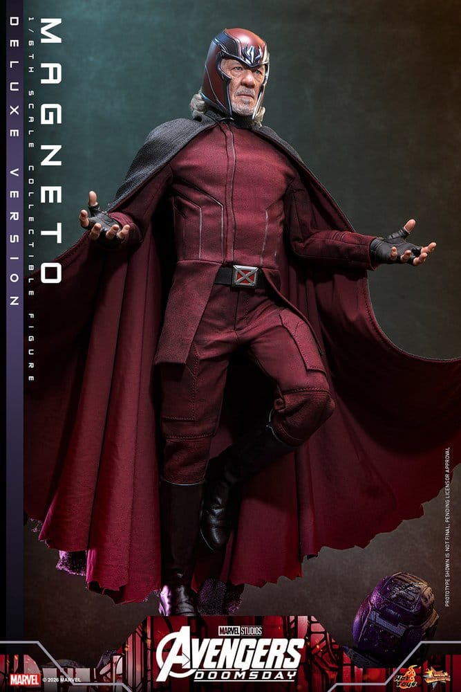 Hot Toys Avengers Doomsday Magneto Deluxe Version 1/6 Actionfigur