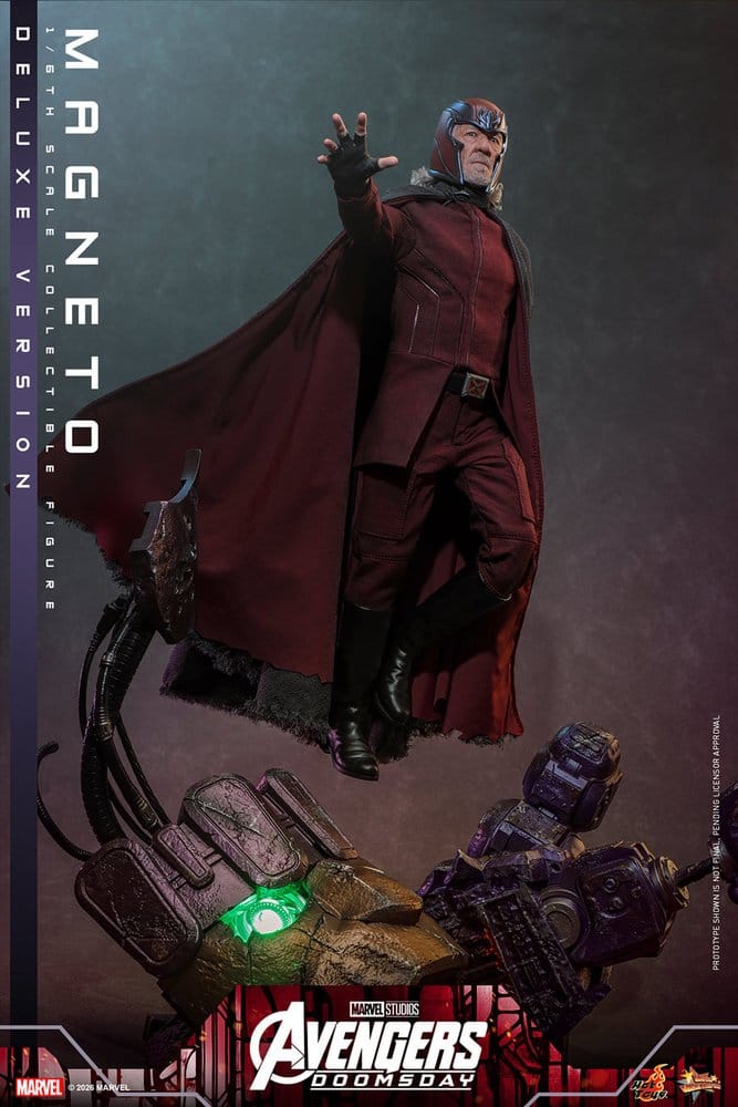 Hot Toys Avengers Doomsday Magneto Deluxe Version 1/6 Actionfigur