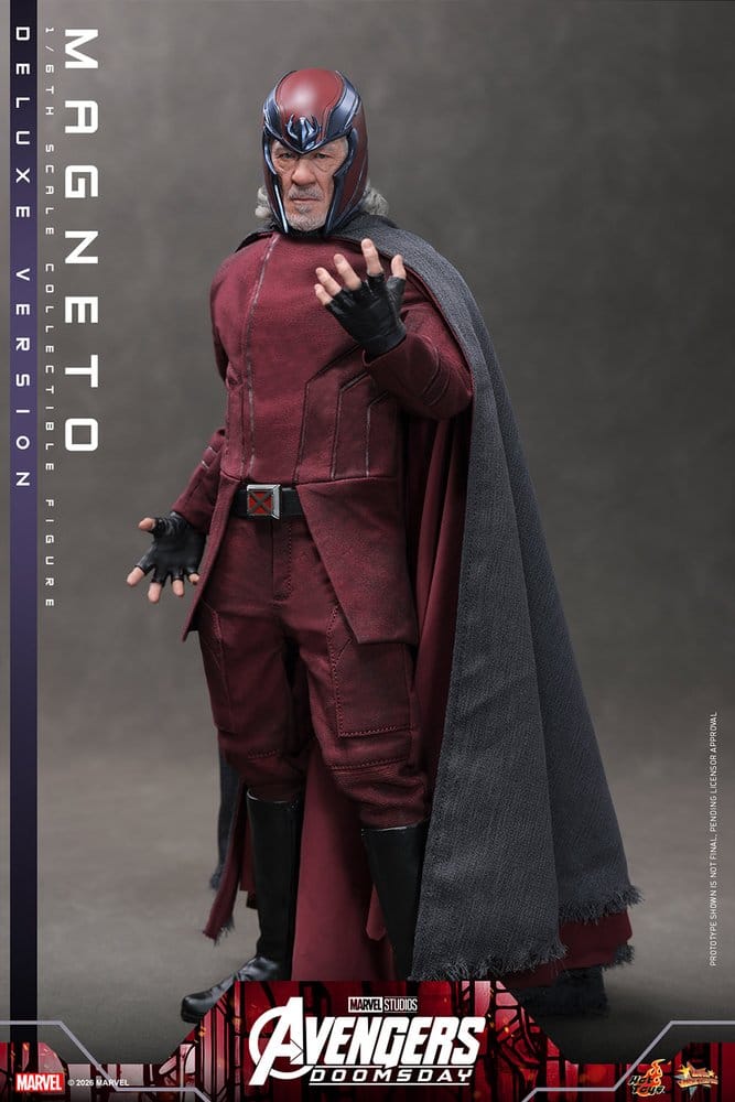 Hot Toys Avengers Doomsday Magneto Deluxe Version 1/6 Actionfigur