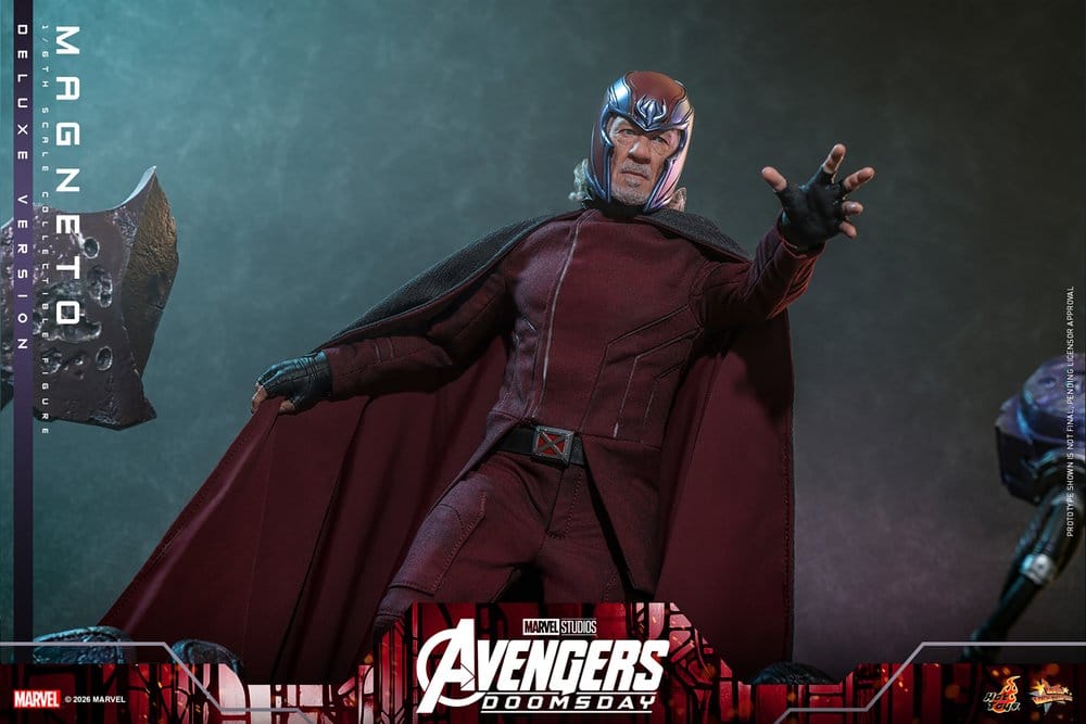 Hot Toys Avengers Doomsday Magneto Deluxe Version 1/6 Actionfigur