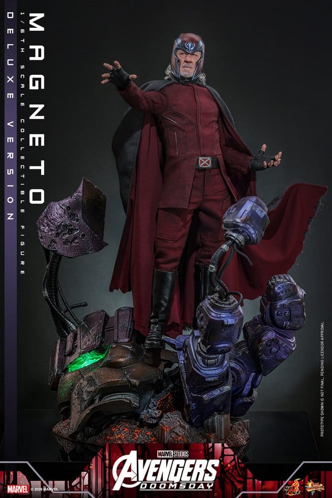 Hot Toys Avengers Doomsday Magneto Deluxe Version 1/6 Actionfigur