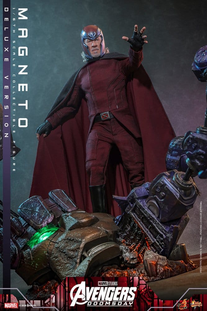 Hot Toys Avengers Doomsday Magneto Deluxe Version 1/6 Actionfigur