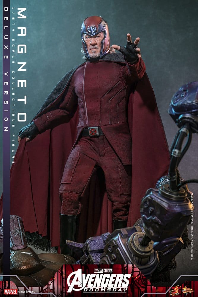 Hot Toys Avengers Doomsday Magneto Deluxe Version 1/6 Actionfigur