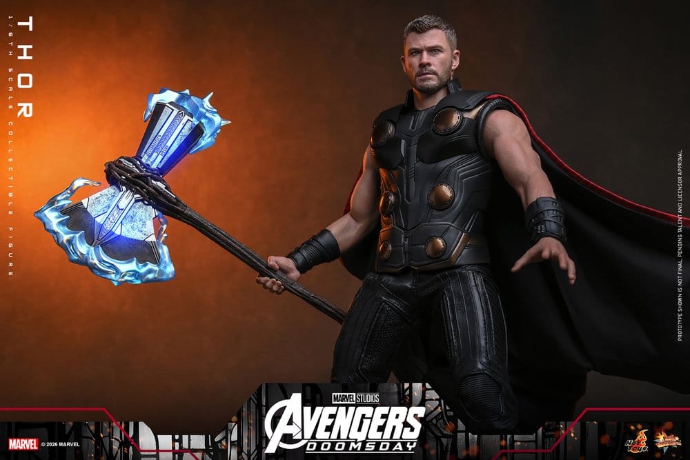 Hot Toys Avengers Doomsday Thor 1/6 Actionfigur