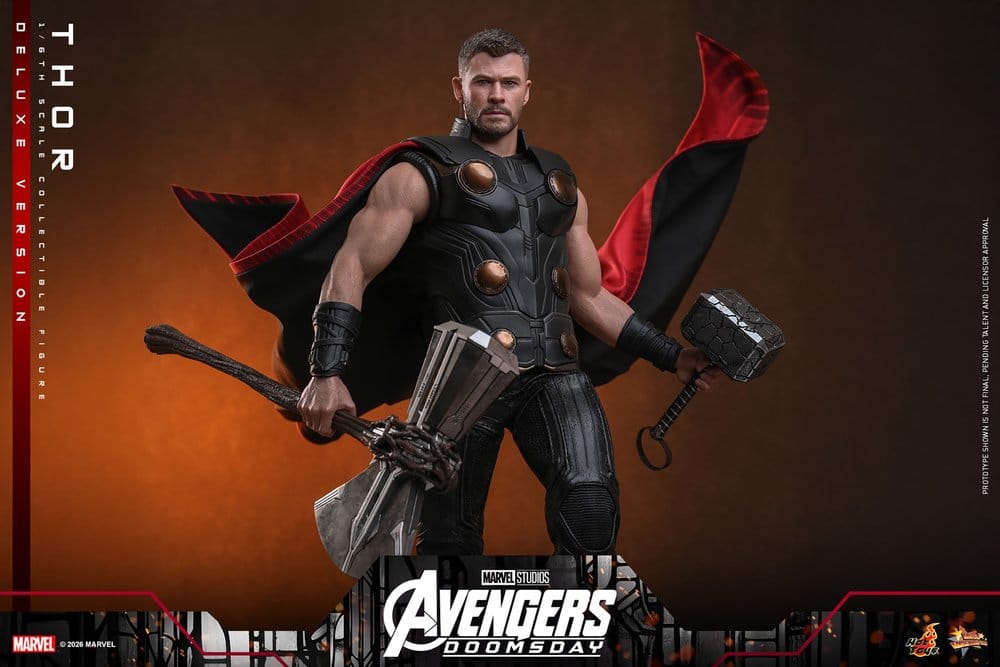 Hot Toys Avengers Doomsday Thor (Deluxe Version) 1/6 Actionfigur