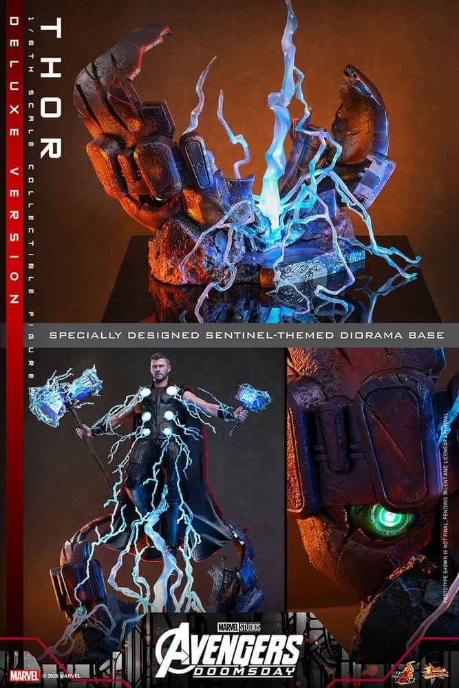 Hot Toys Avengers Doomsday Thor (Deluxe Version) 1/6 Actionfigur
