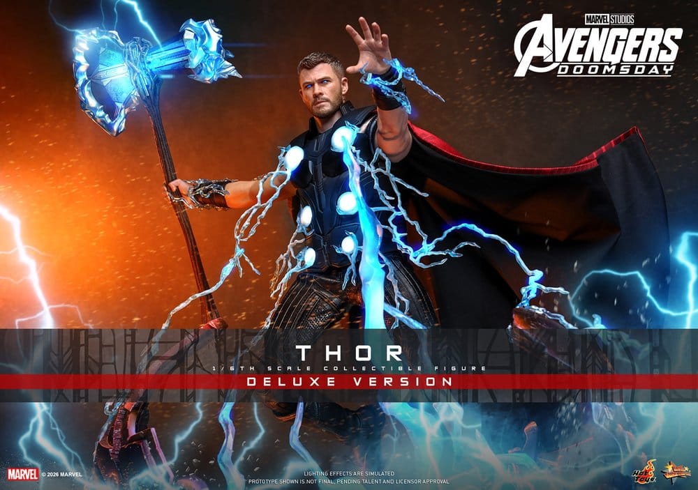 Hot Toys Avengers Doomsday Thor (Deluxe Version) 1/6 Actionfigur