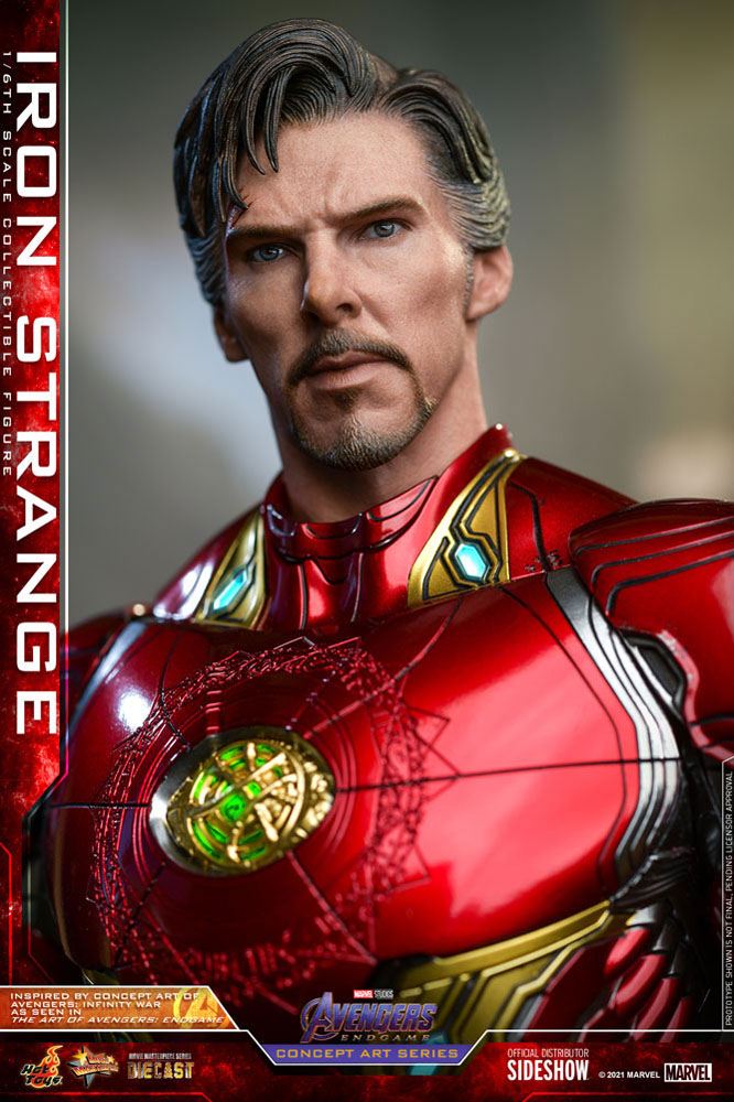 Hot Toys Avengers: Endgame Concept Art Series PVC Actionfigur 1/6 Iron Strange 32 cm