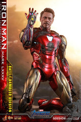 Hot Toys Avengers Endgame Iron Man Mark LXXXV (Battle Damaged Version) Special Edition Diecast 1/6 Actionfigur