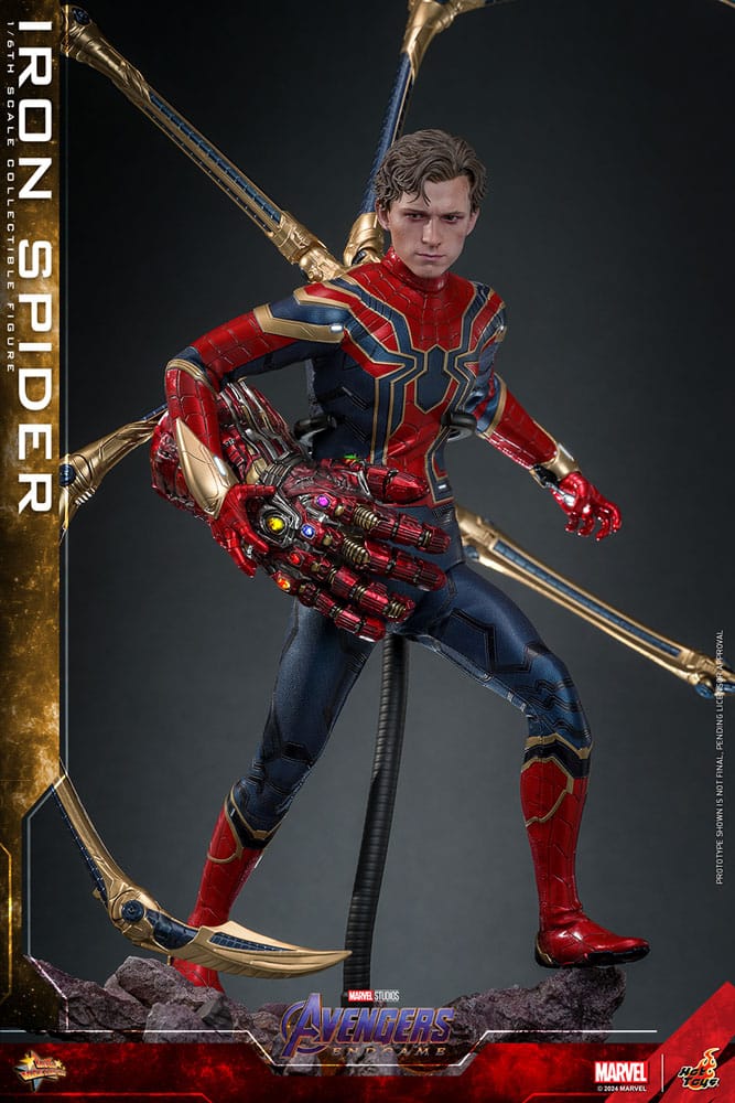 Hot Toys Avengers Endgame ron Spider 1/6 Actionfigur