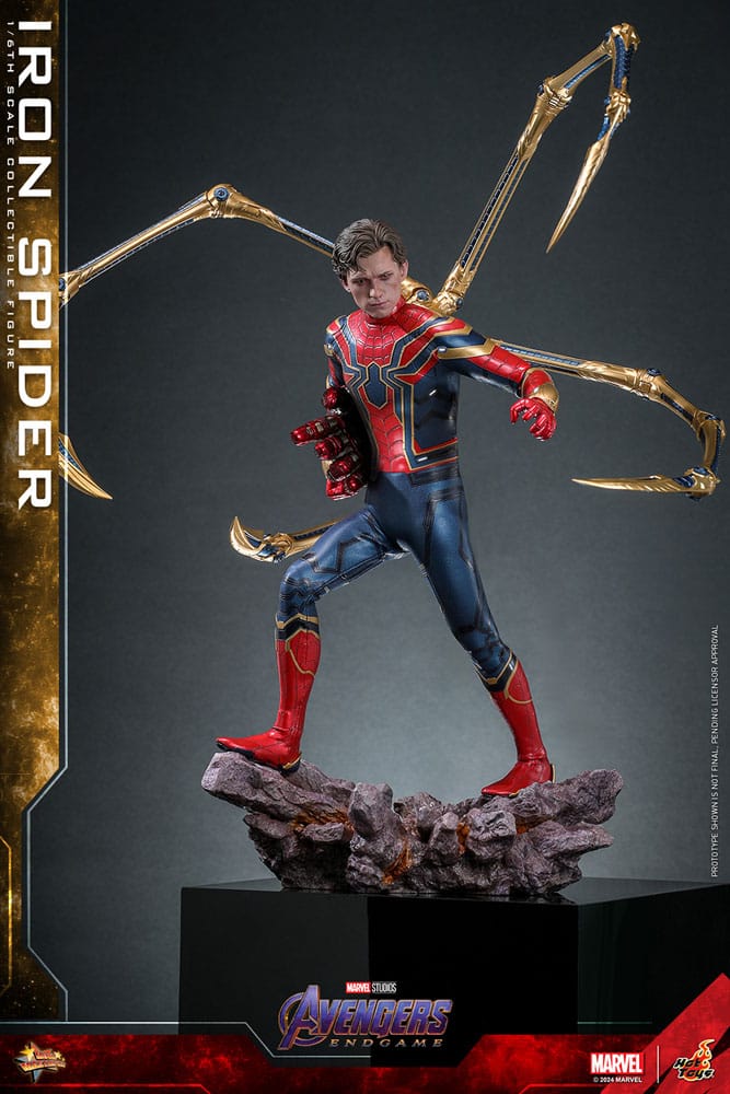 Hot Toys Avengers Endgame ron Spider 1/6 Actionfigur