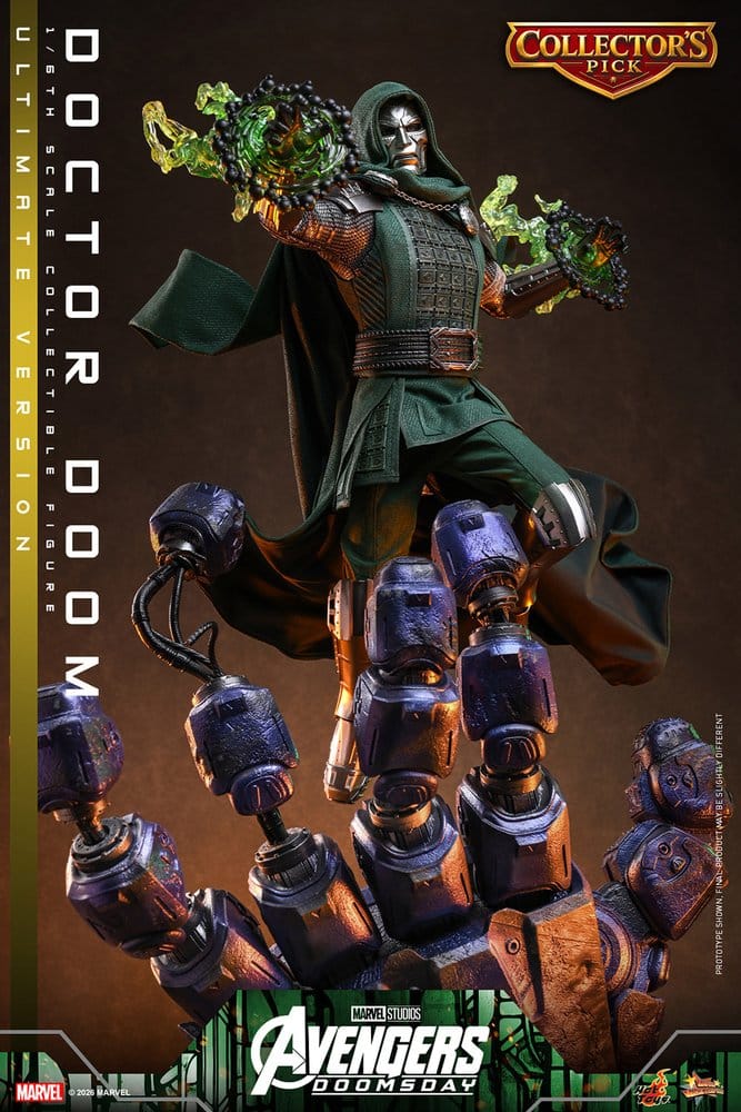 Hot Toys Avengers Marvel Doctor Doom Ultimate Version 1/6 Actionfigur