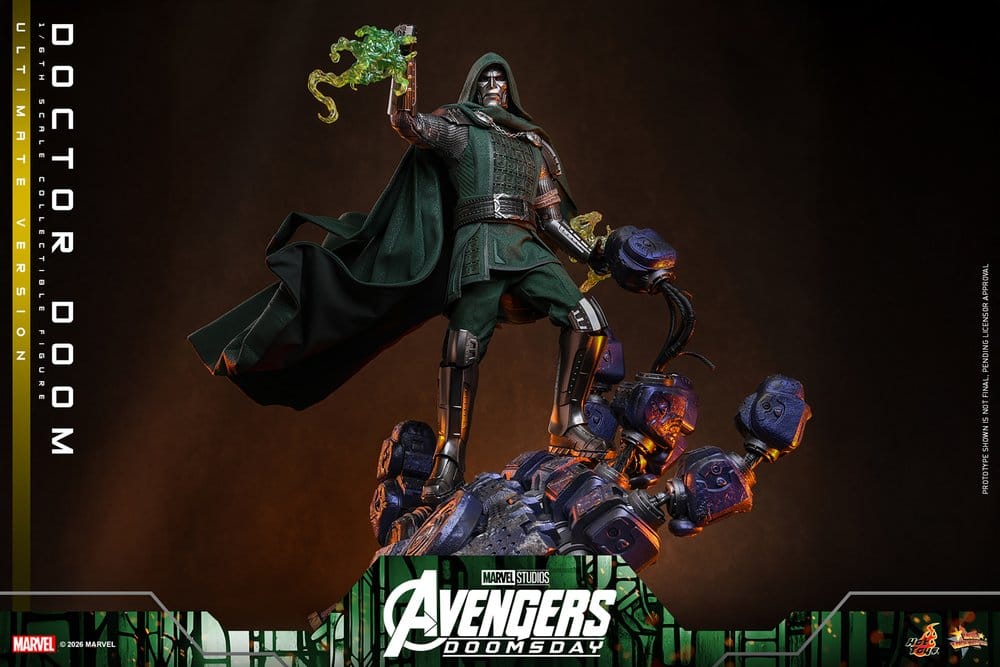 Hot Toys Avengers Marvel Doctor Doom Ultimate Version 1/6 Actionfigur