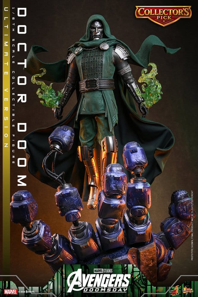 Hot Toys Avengers Marvel Doctor Doom Ultimate Version 1/6 Actionfigur