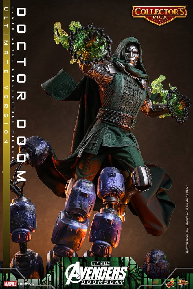 Hot Toys Avengers Marvel Doctor Doom Ultimate Version 1/6 Actionfigur
